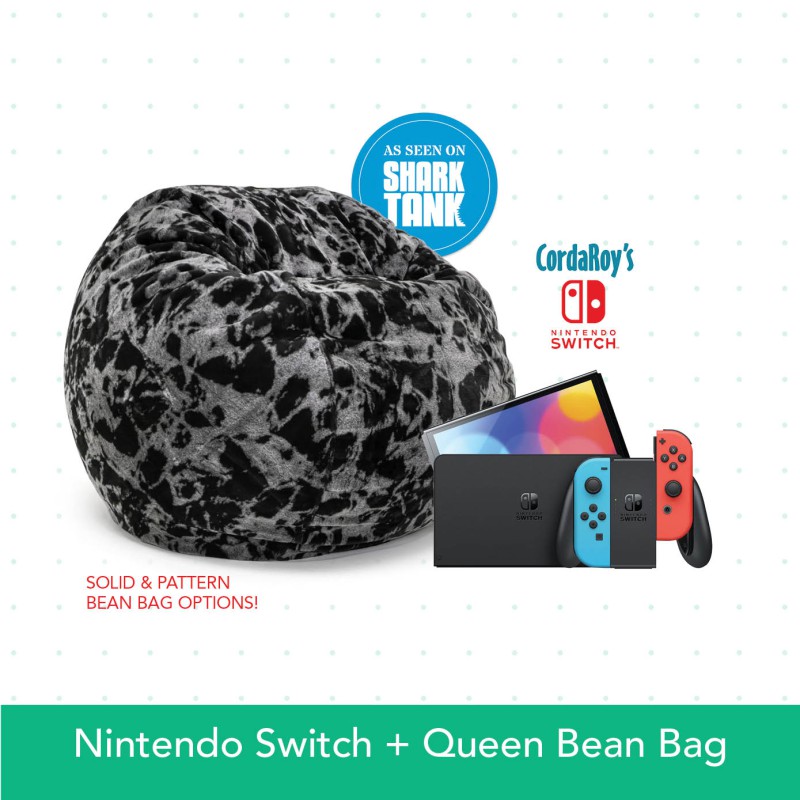 Nintendo Switch + Queen Bean Bag
